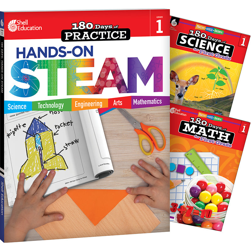 GR 1 180 DAYS STEAM 3 BOOK SET
