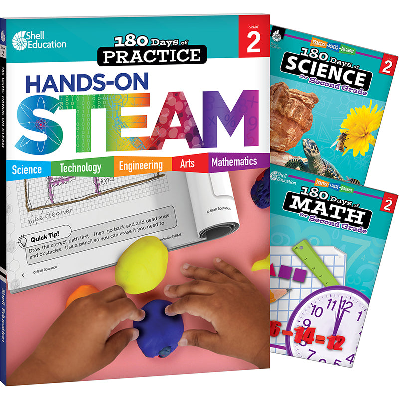 GR 2 180 DAYS STEAM 3 BOOK SET