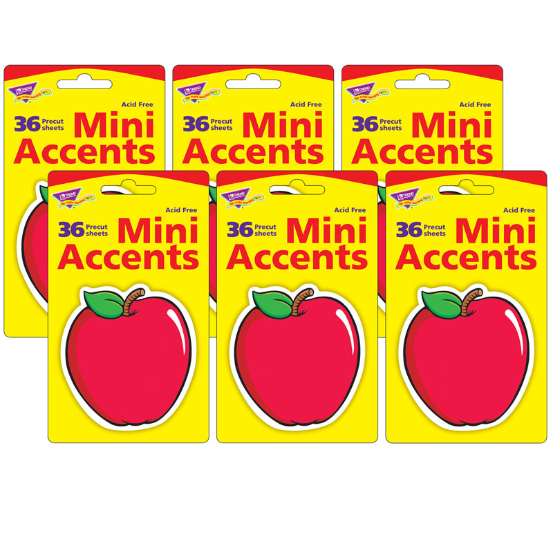 (6 PK) MINI ACCENTS APPLE 36 PER PK