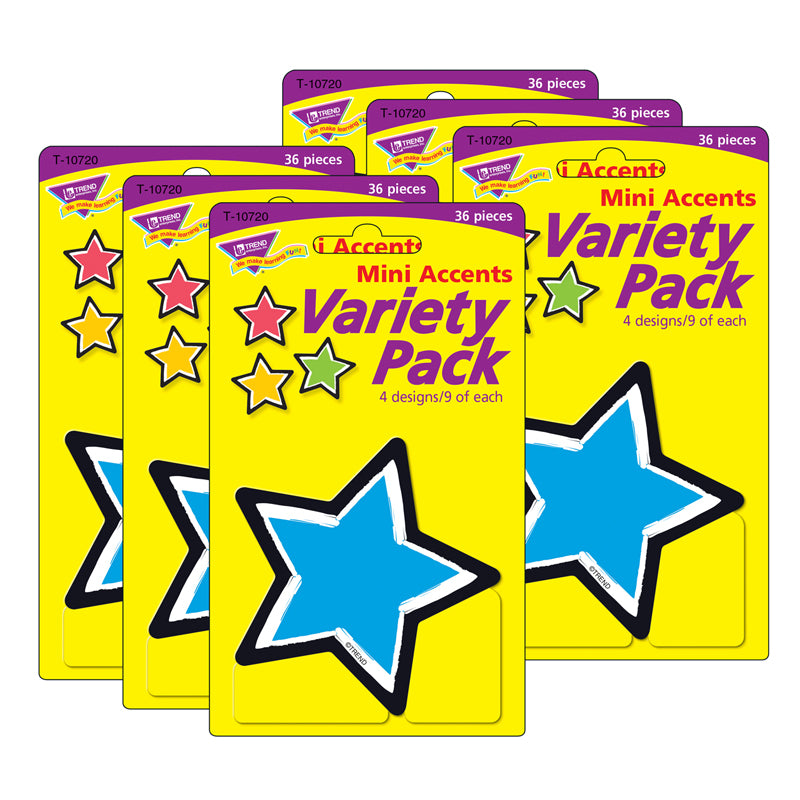 (6 PK) BOLD STROKES STARS MINI