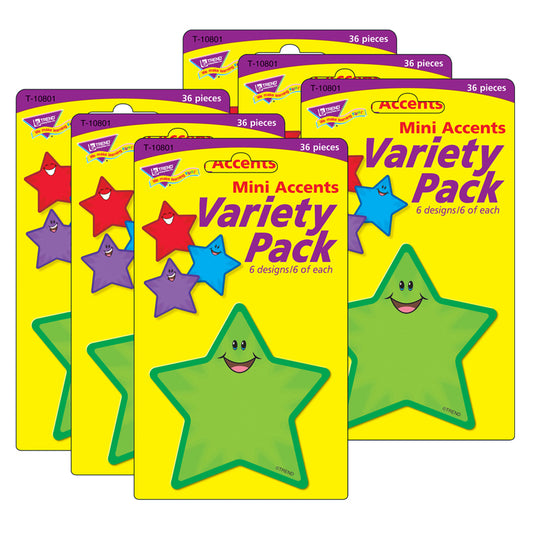 (6 PK) STARS / MINI VARIETY PK MINI