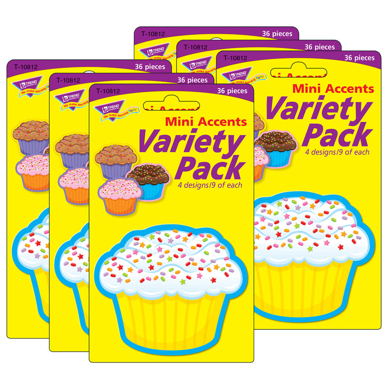 (6 PK) CUPCAKES MINI VARIETY PK