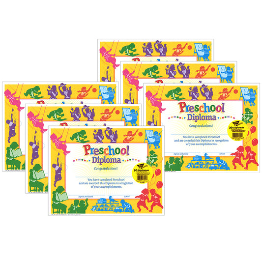 (6 PK) CLASSIC DIPLOMA PRESCHOOL