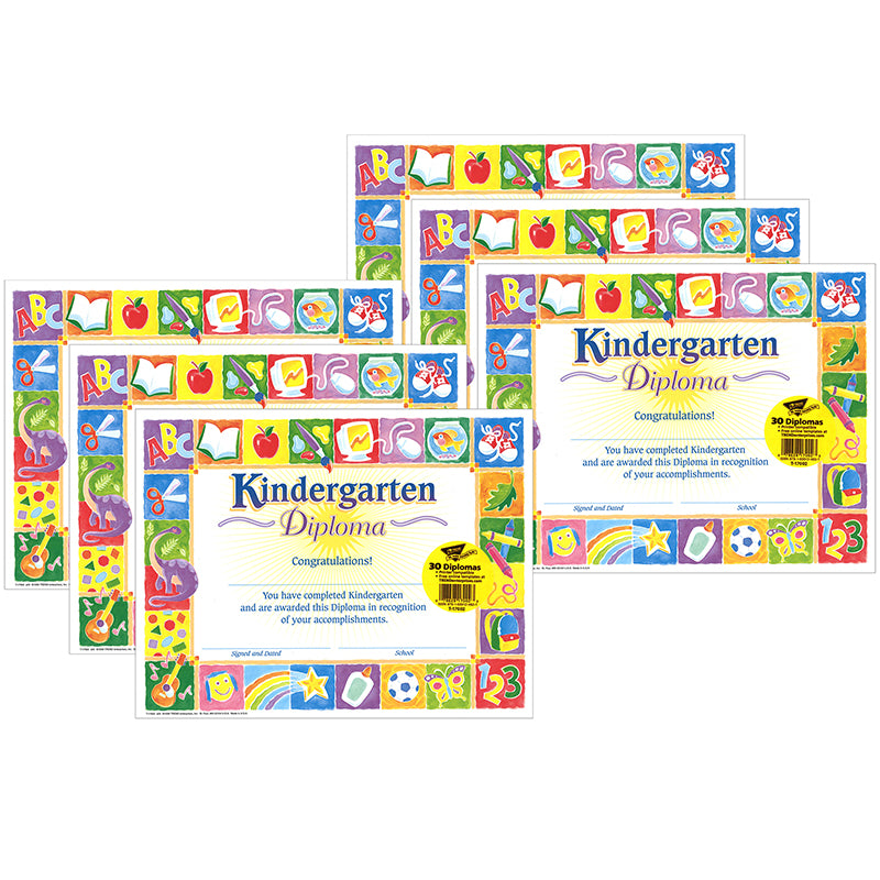 (6 PK) CLASSIC DIPLOMA KINDERGARTEN