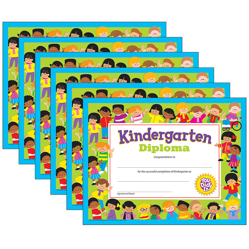 (6 PK) KINDERGARTEN DIPLOMA