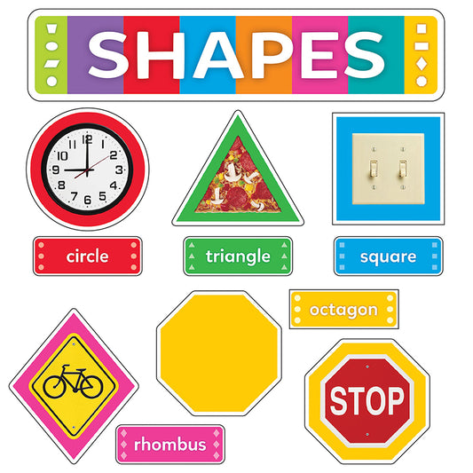 SHAPES ALL AROUND US LEARNING SET