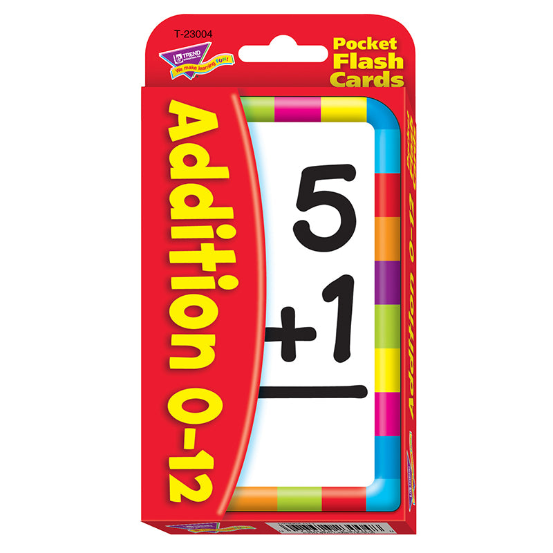 POCKET FLASH CARDS ADDITION 56-PK