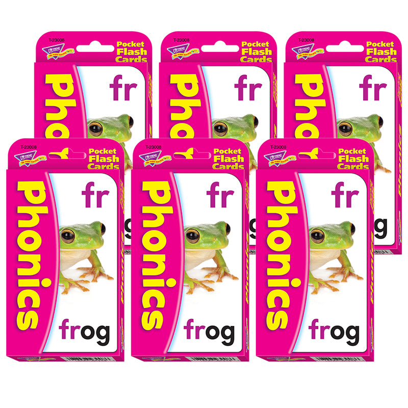 (6 EA) FLASH CARDS PHONICS 56-PK