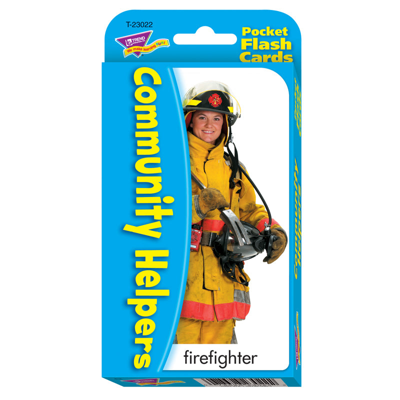 POCKET FLASH CARDS COMMUNITY 56-PK