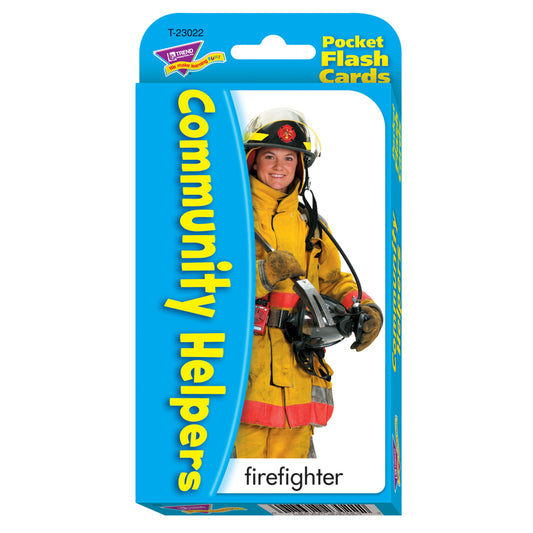 POCKET FLASH CARDS COMMUNITY 56-PK