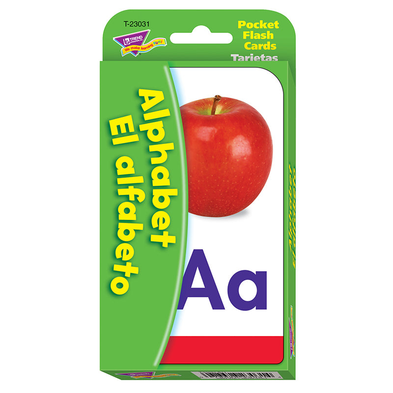 POCKET FLASH CARDS ALPHABET EL