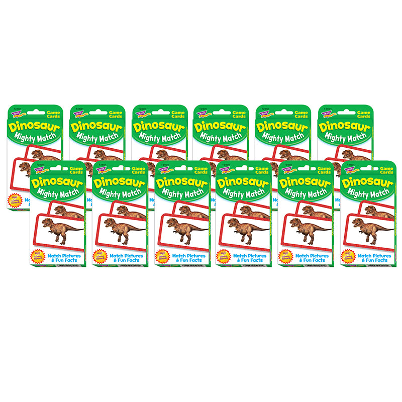 (12 PK) DINOSAUR MIGHTY MATCH