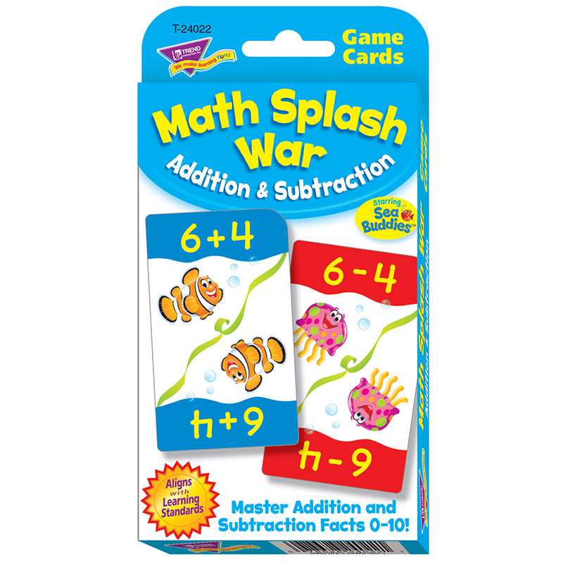 MATH SPLASH WAR ADDITION &