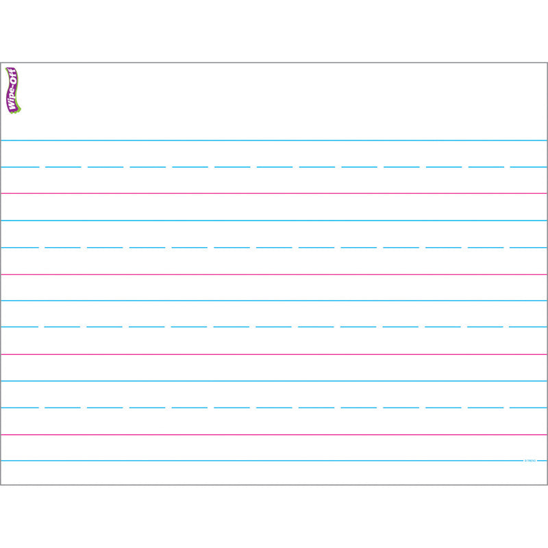 HANDWRITING PAPER WIPE OFF CHART