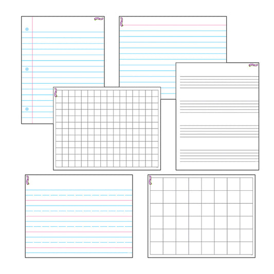 WIPE OFF PAPERS & GRIDS COMBO PACK