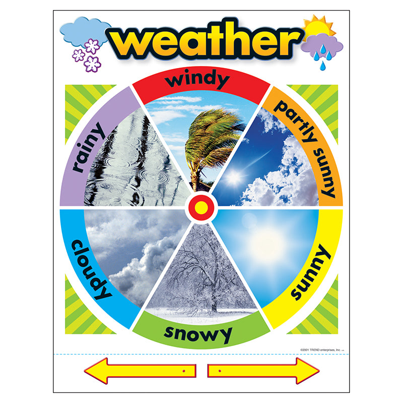 CHART WEATHER 17 X 22 GR PK-2