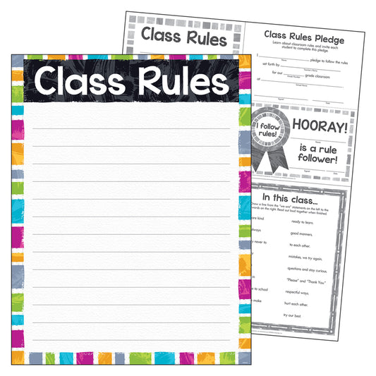 CLASS RULES COLOR HARM LEARN CHART