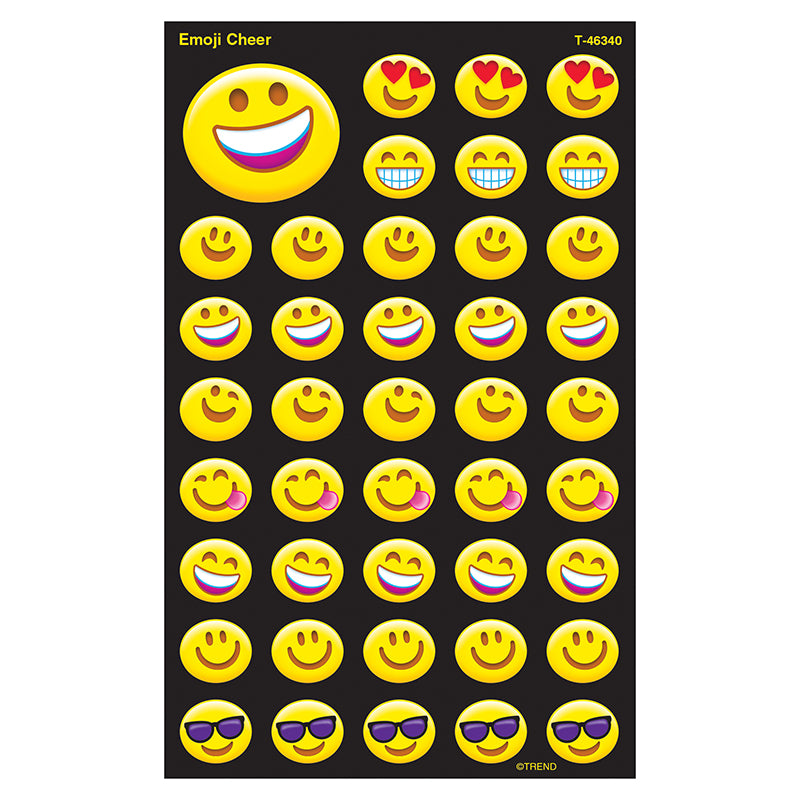 EMOTION ICON SUPERSHAPE STICKERS LG