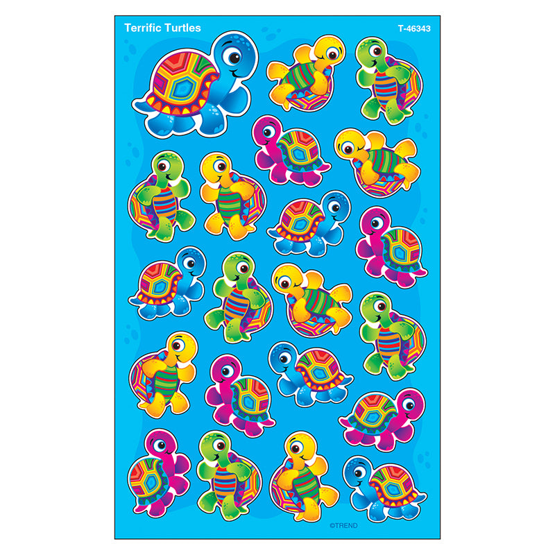 TERRIFIC TURTLE SUPER STICKERS LG