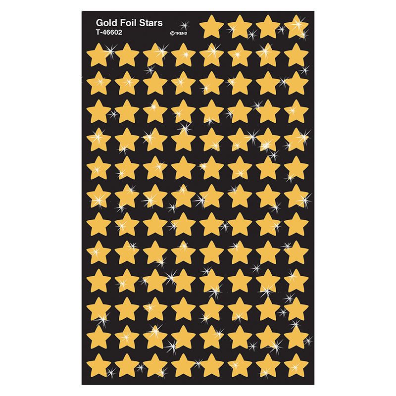 SUPERSHAPES GOLD FOIL STARS