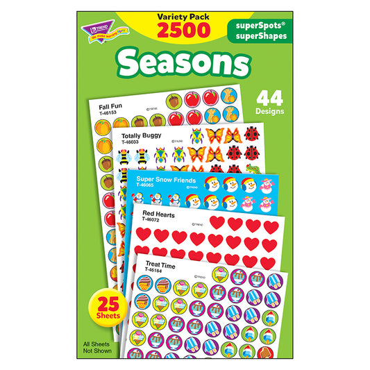 STICKERS SEASONS COLOSSAL VARIETY