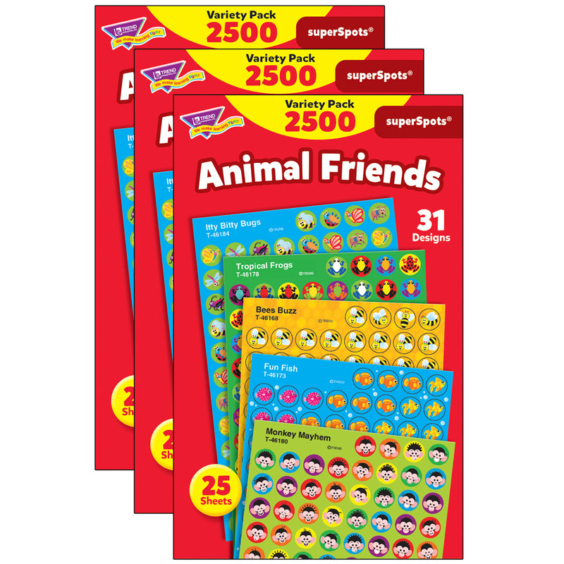 (3 PK) ANIMAL FRIENDS VARIETY PK