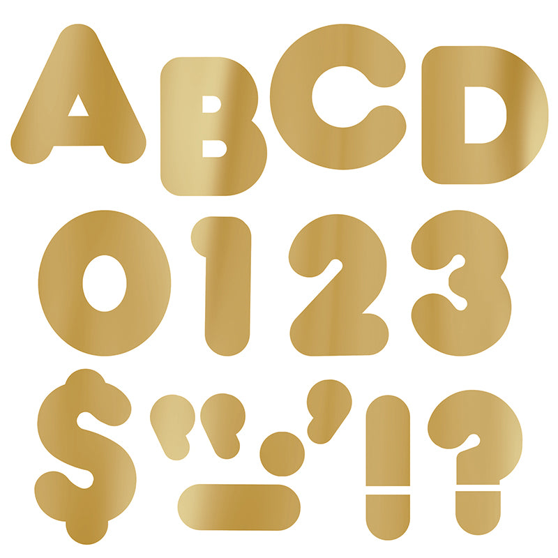 READY LETTERS 4 CASUAL METALLIC