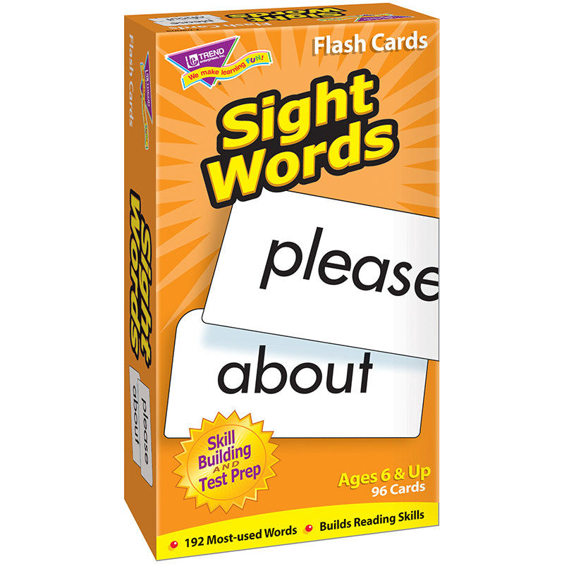 FLASH CARDS SIGHT WORDS 96/BOX