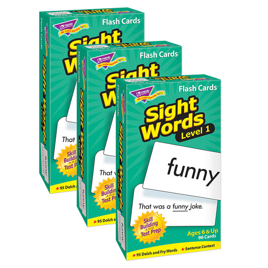 (3 EA) SIGHT WORDS - LEVEL 1