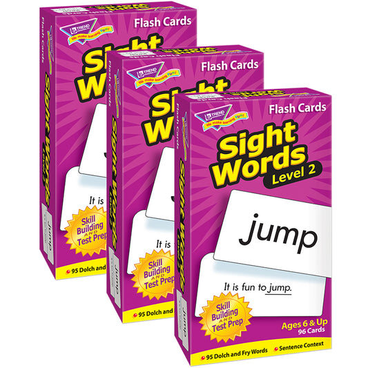 (3 EA) SIGHT WORDS - LEVEL 2