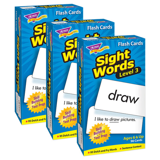 (3 EA) SIGHT WORDS - LEVEL 3