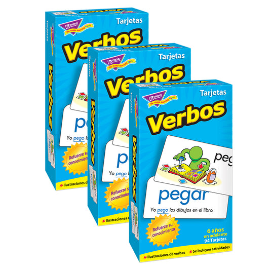 (3 EA) VERBOS SPANISH ACTION WORDS