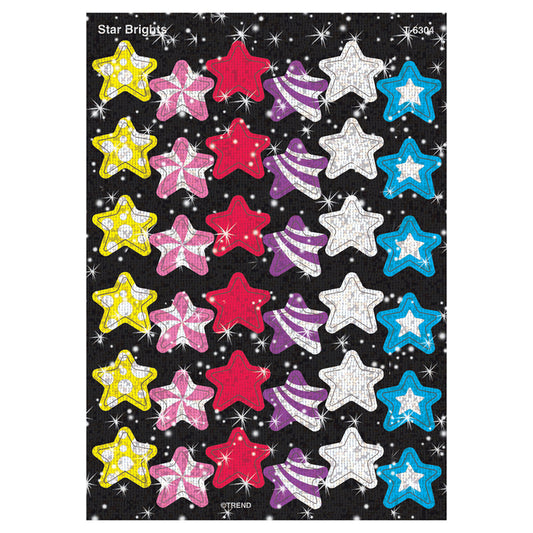 SPARKLE STICKERS STAR BRIGHTS