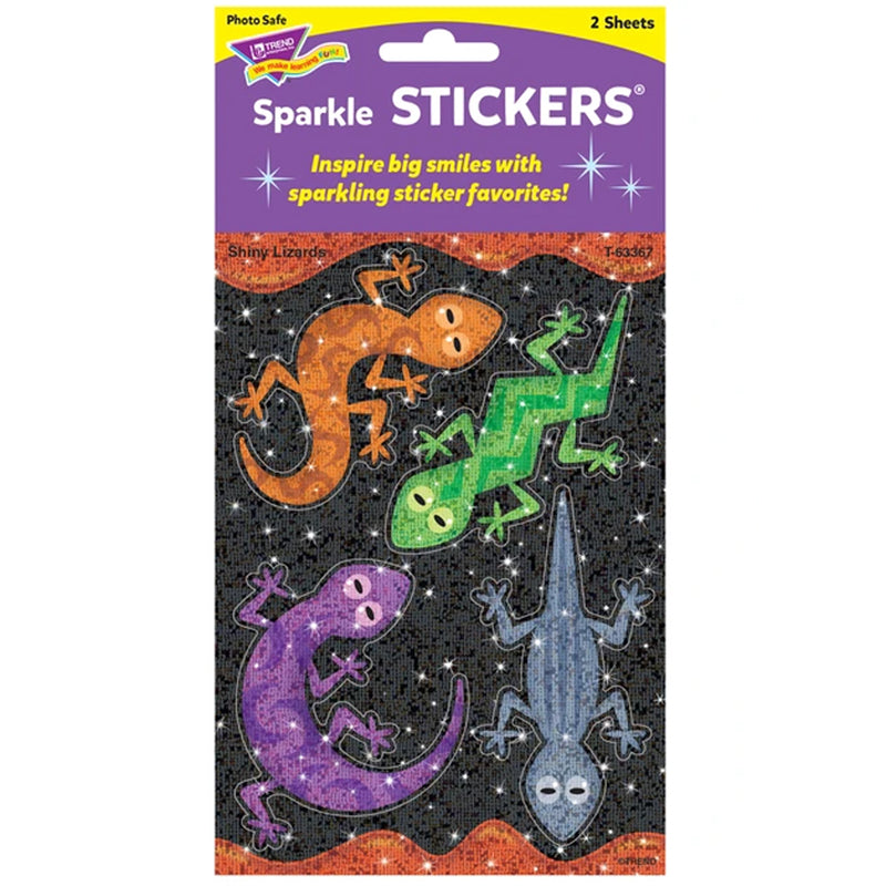 SHINY LIZARDS LARGE SPARKLE STICKRS