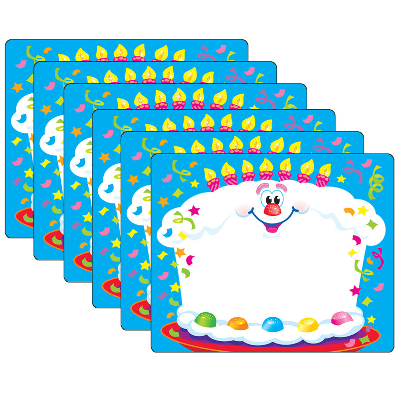 (6 PK) HAPPY BIRTHDAY NAME TAGS