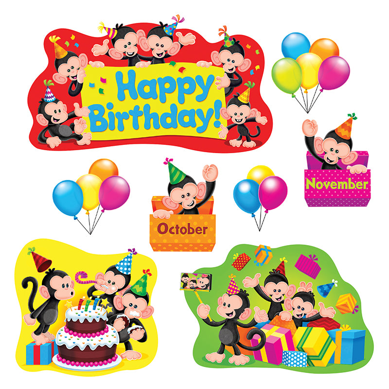 MONKEY MISCHIEF BIRTHDAY BB SET