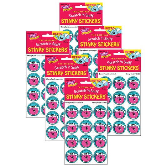 (6 PK) STICKERS 24CT CHERRY GOOD