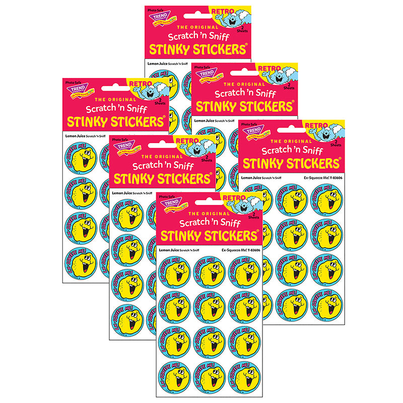 (6 PK) STICKERS 24CT EX SQUEEZE ME