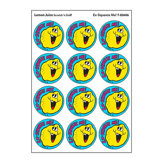 STICKERS 24CT EX SQUEEZE ME LEMON