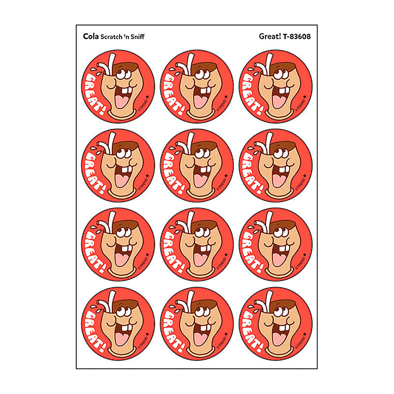 STICKERS 24CT GREAT COLA SCENT