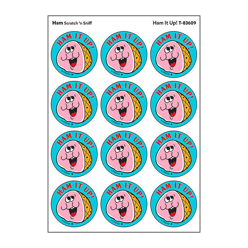 STICKERS 24CT HAM IT UP HAM SCENT