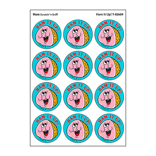 STICKERS 24CT HAM IT UP HAM SCENT