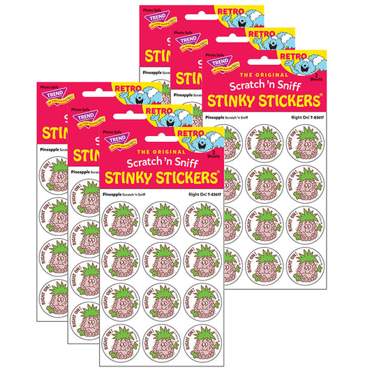 (6 PK) STICKERS 24CT RIGHT ON