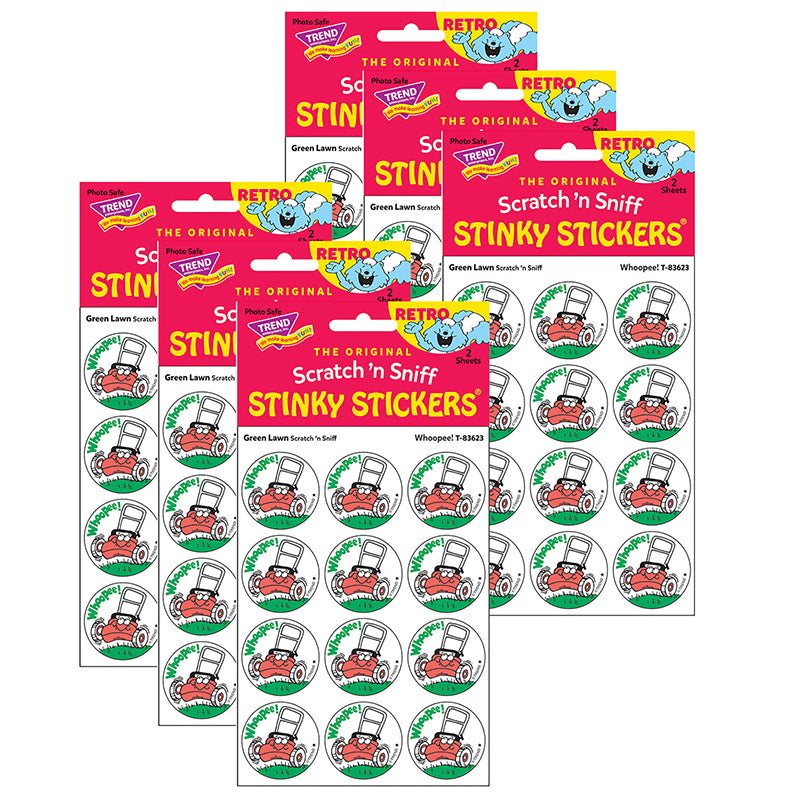 (6 PK) STICKERS 24CT WHOOPEE GREEN