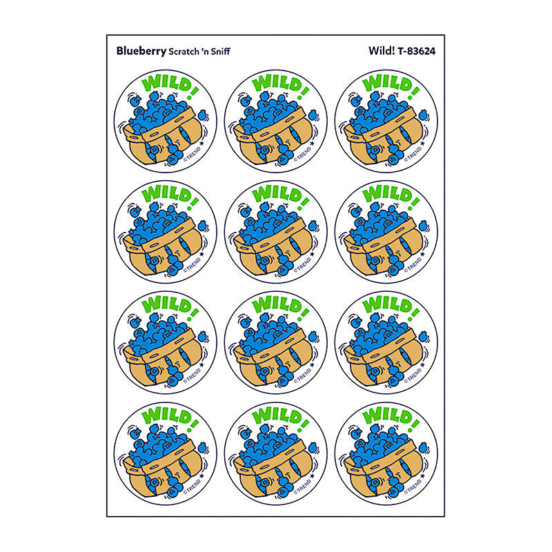 STICKERS 24CT WILD BLUEBERRY SCENT