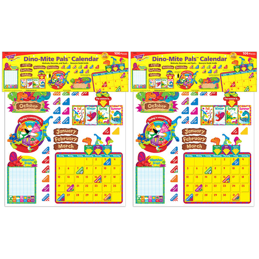 (2 ST) DINO MITE PALS CALENDAR BB