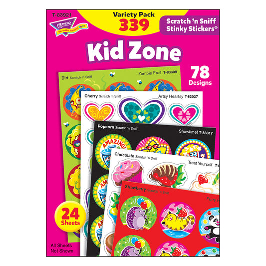 KID ZONE STINKY STICKERS