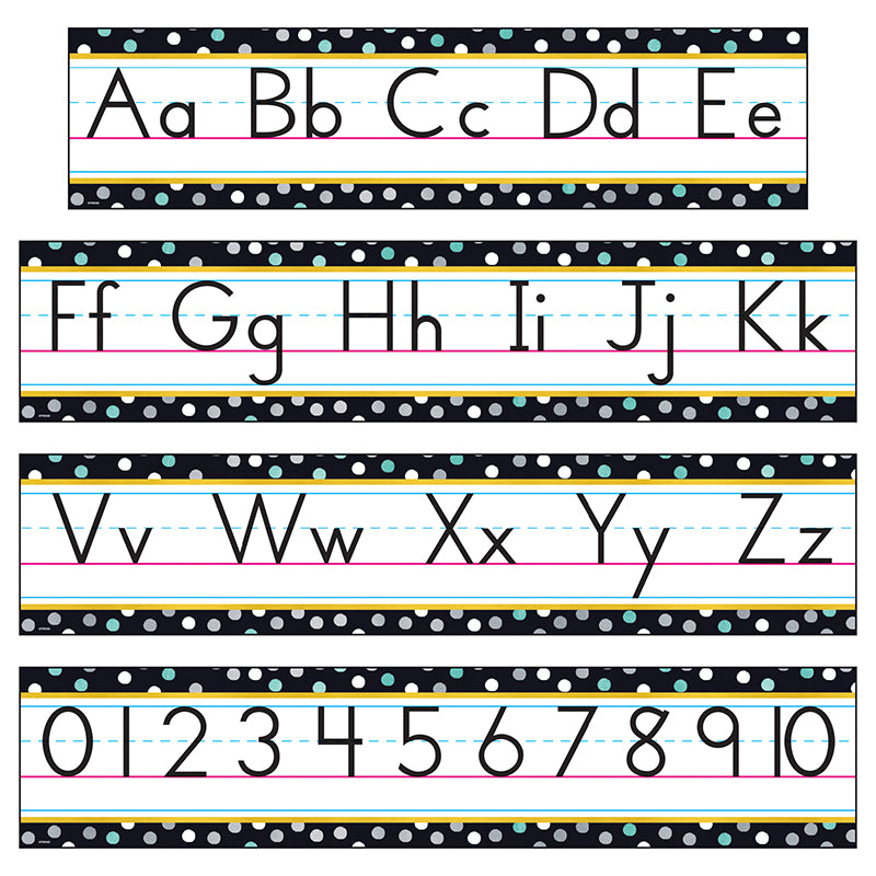 ALPHABET MINI BULLETIN BOARD ST