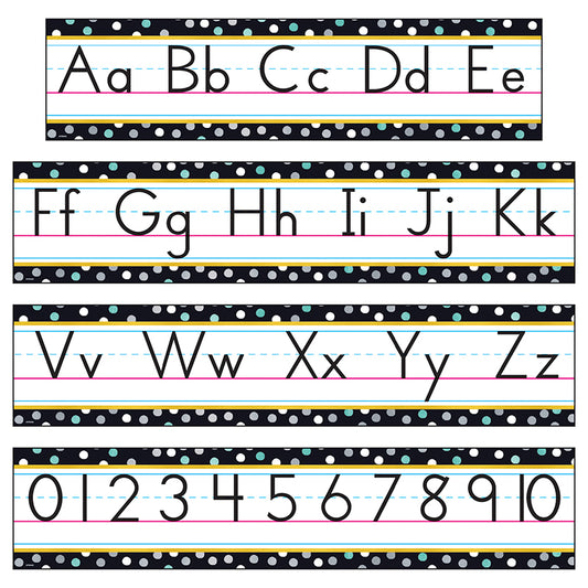 ALPHABET MINI BULLETIN BOARD ST