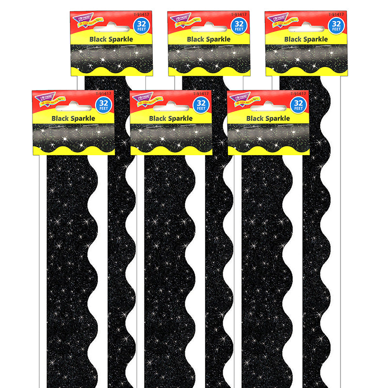 (6 PK) BLACK SPARKLE TRIMMER